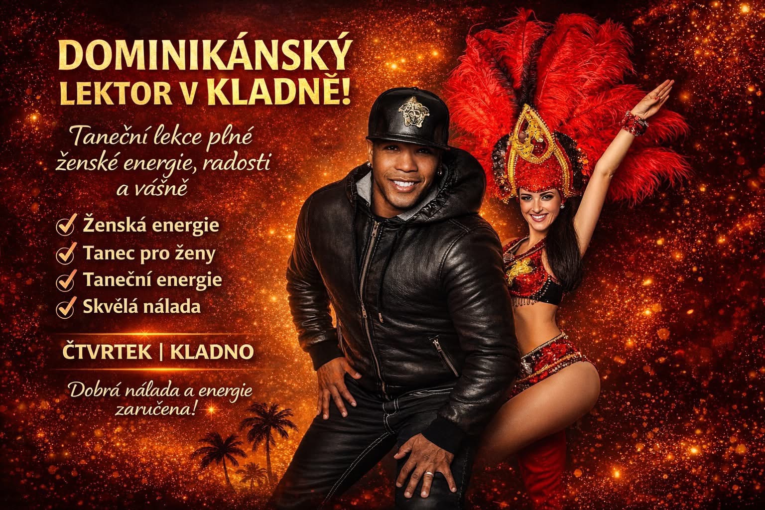 🔥 Karibská taneční energie v Kladně 💃🏻💃