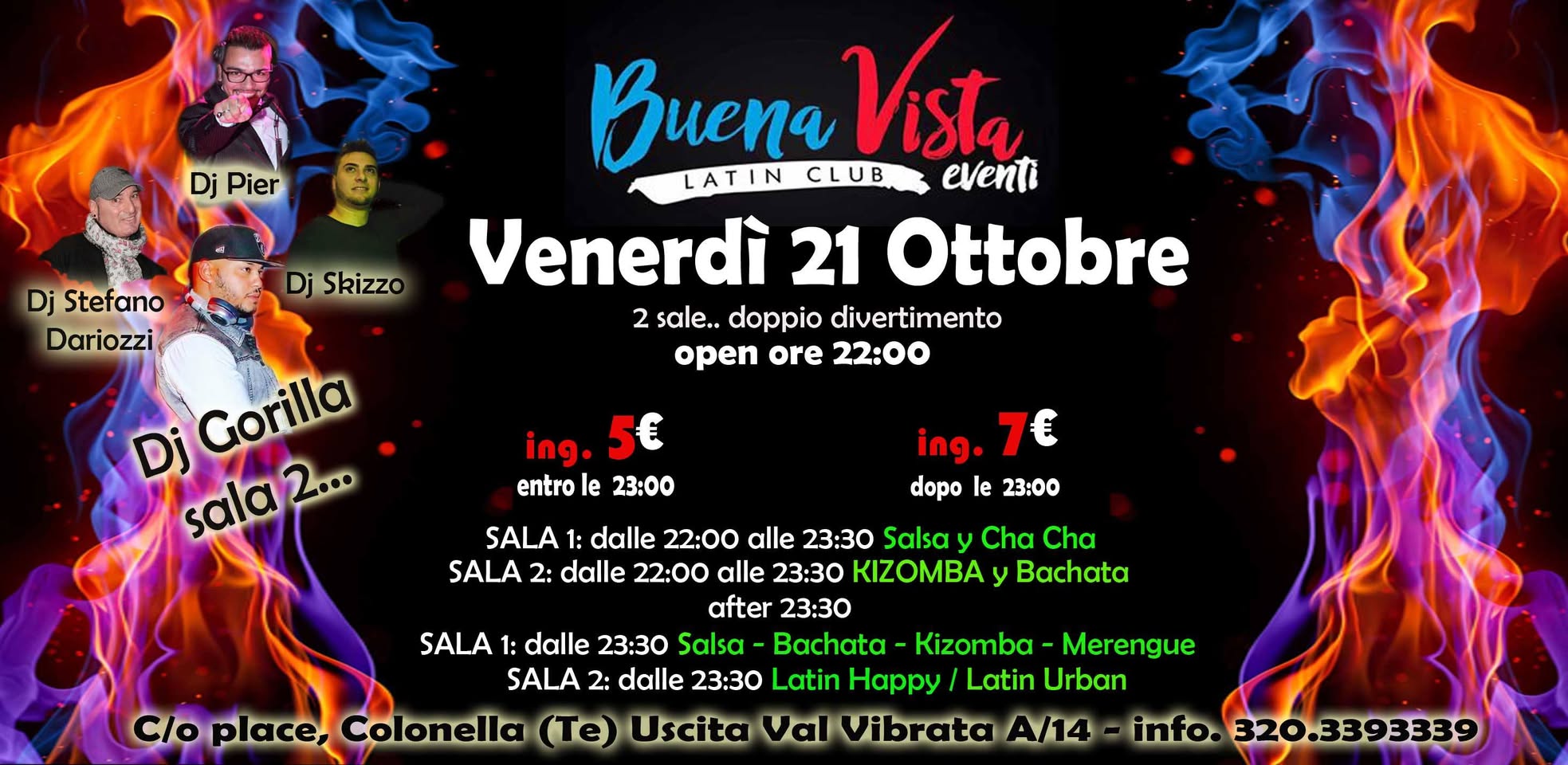 Venerdì 21 Ottobre Latino - by Buena Vista