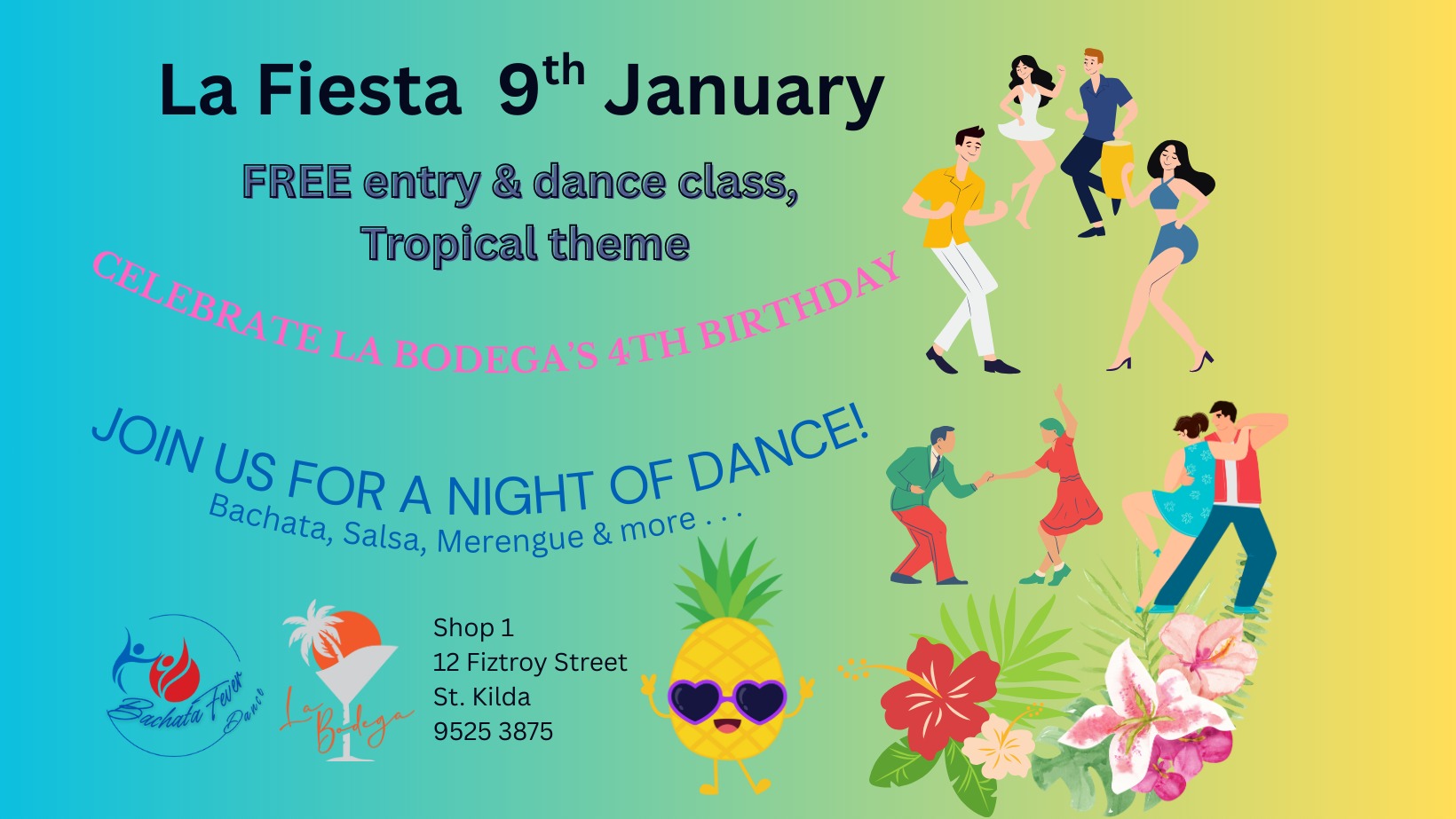 LA FIESTA Bachata Fever Friday Night Social Dancing