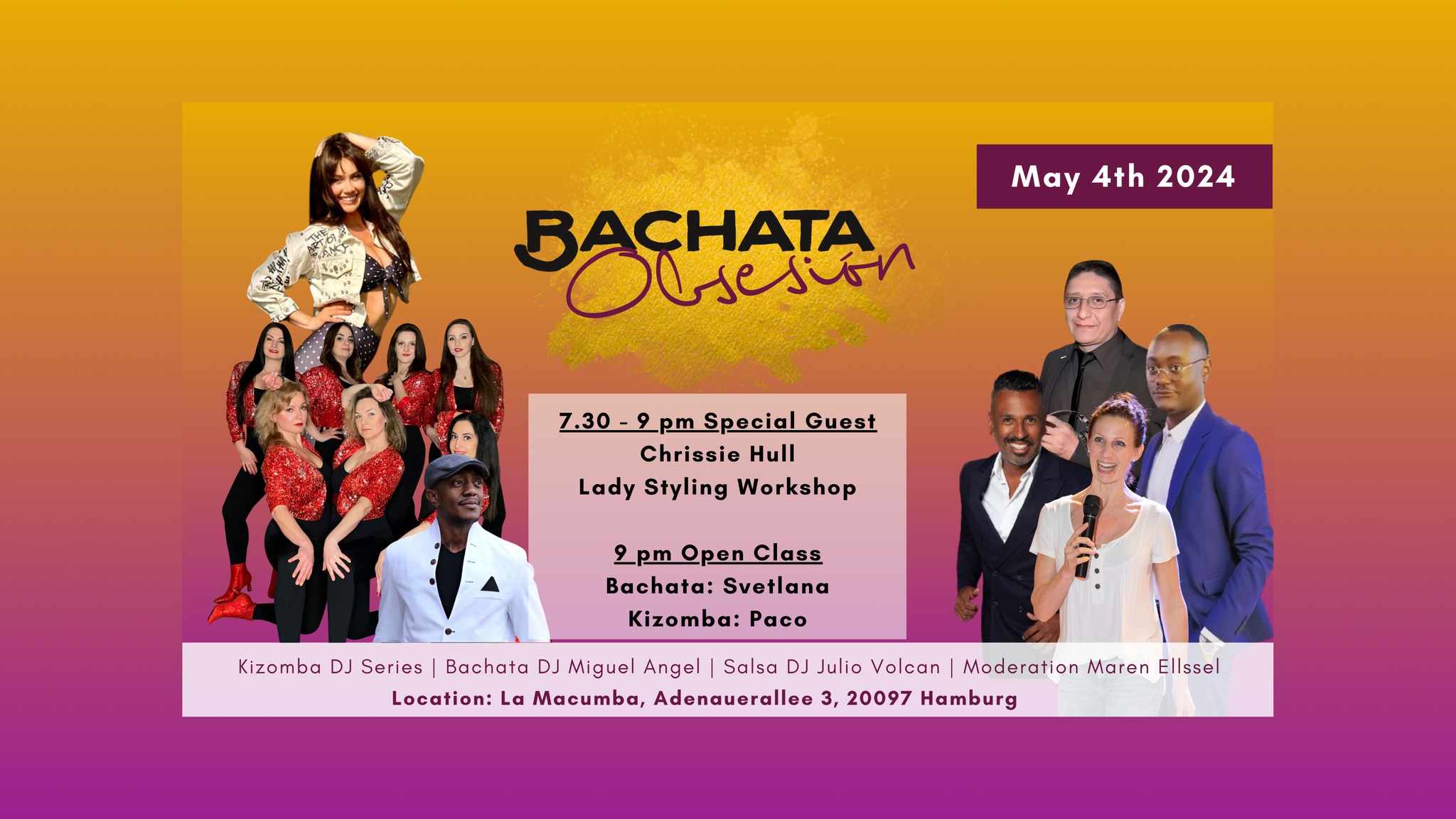 Bachata Obsesión The Event ! - Free entrance for students (from 9 pm)
