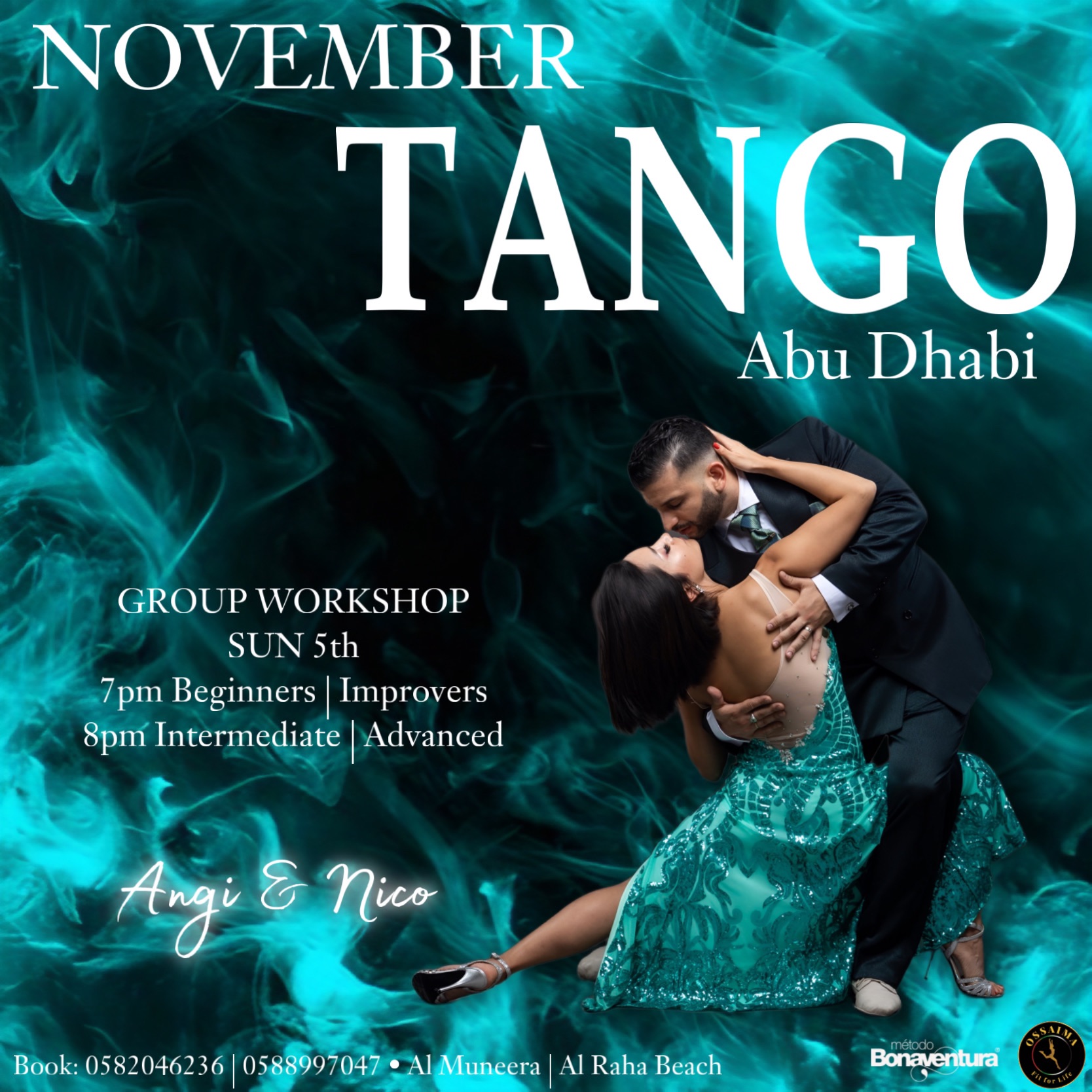 Argentine Tango Workshop Abu Dhabi Nov