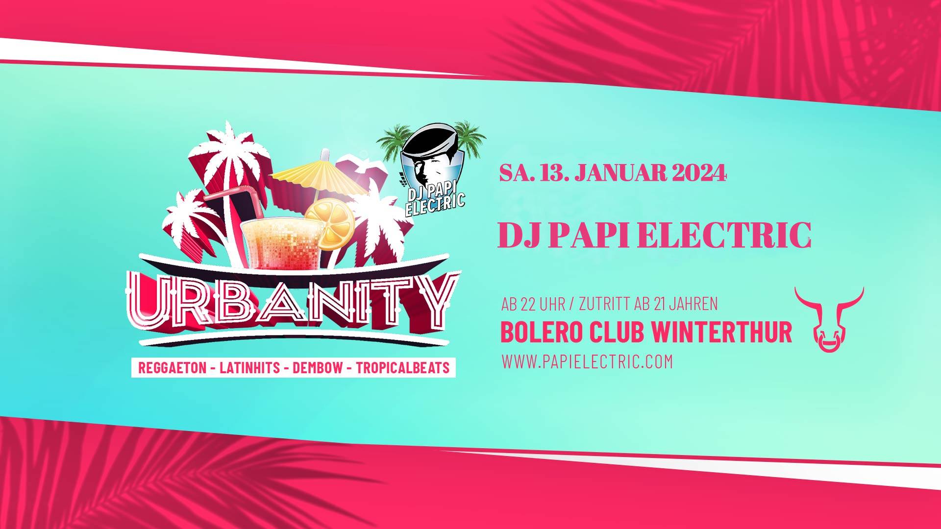 Urbanity - Reggaeton, Latinhits, Dembow & Tropicalsounds by DJ Papi Electric Bolero Club