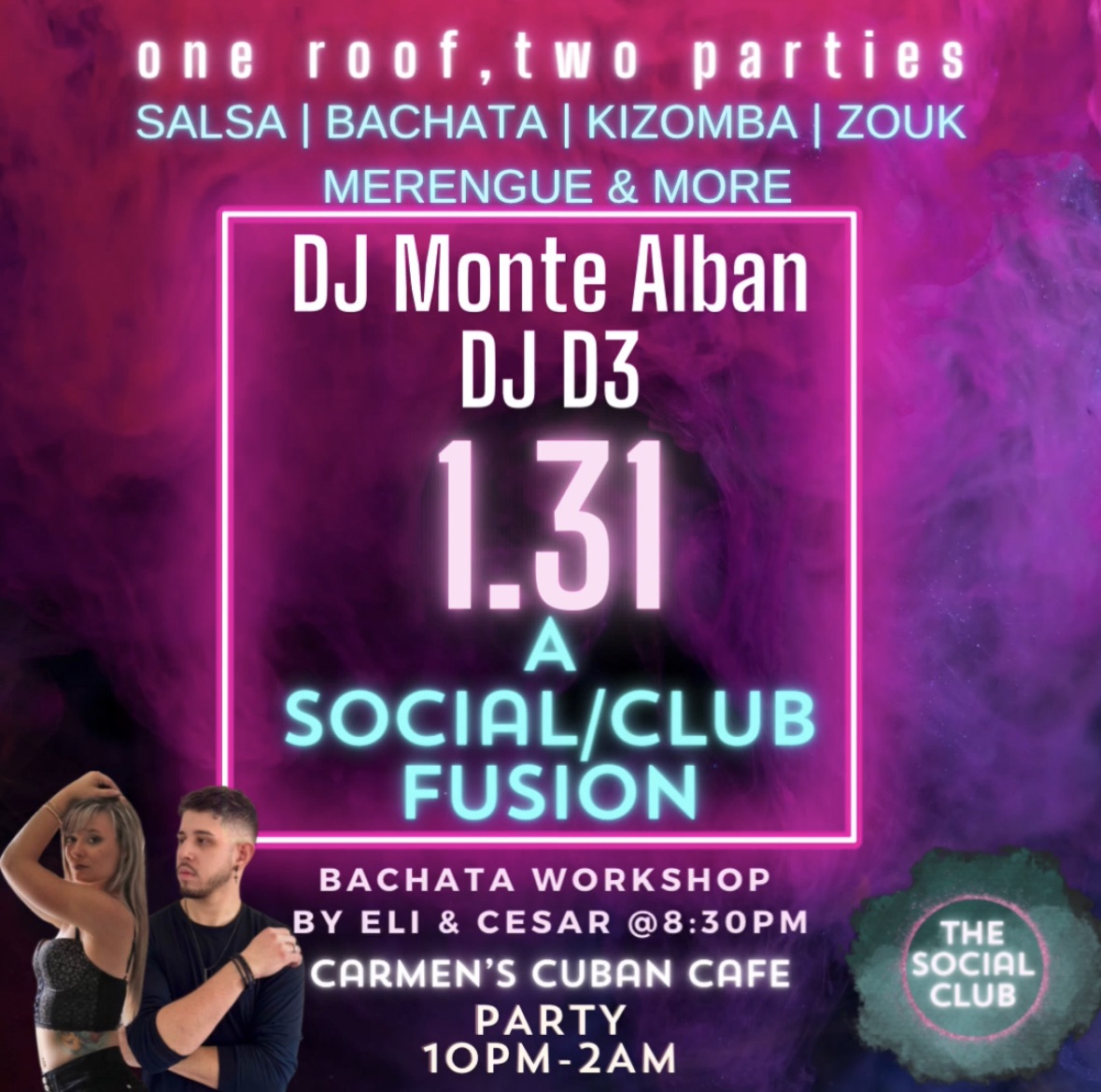 The Social Club - Bachata Edition with Eli and Cesar!