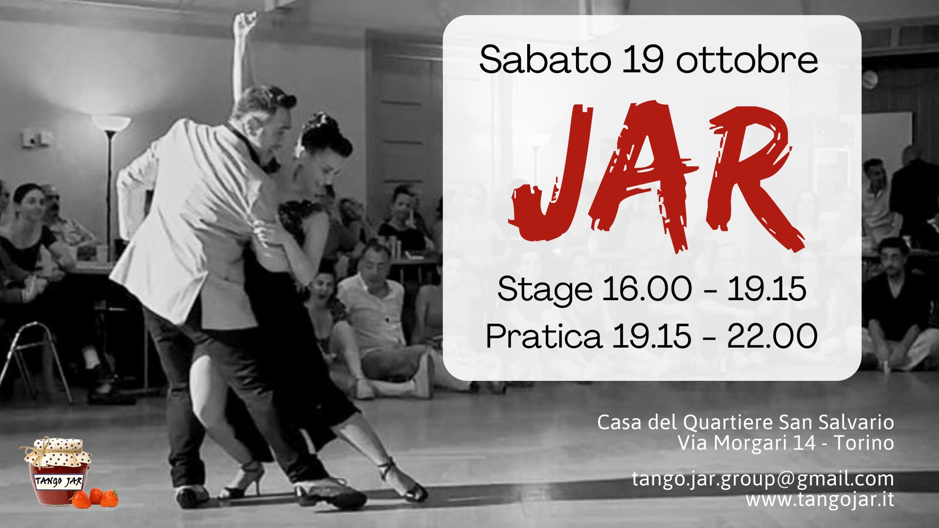La JAR! Inaugurazione pratica con maestri ospiti