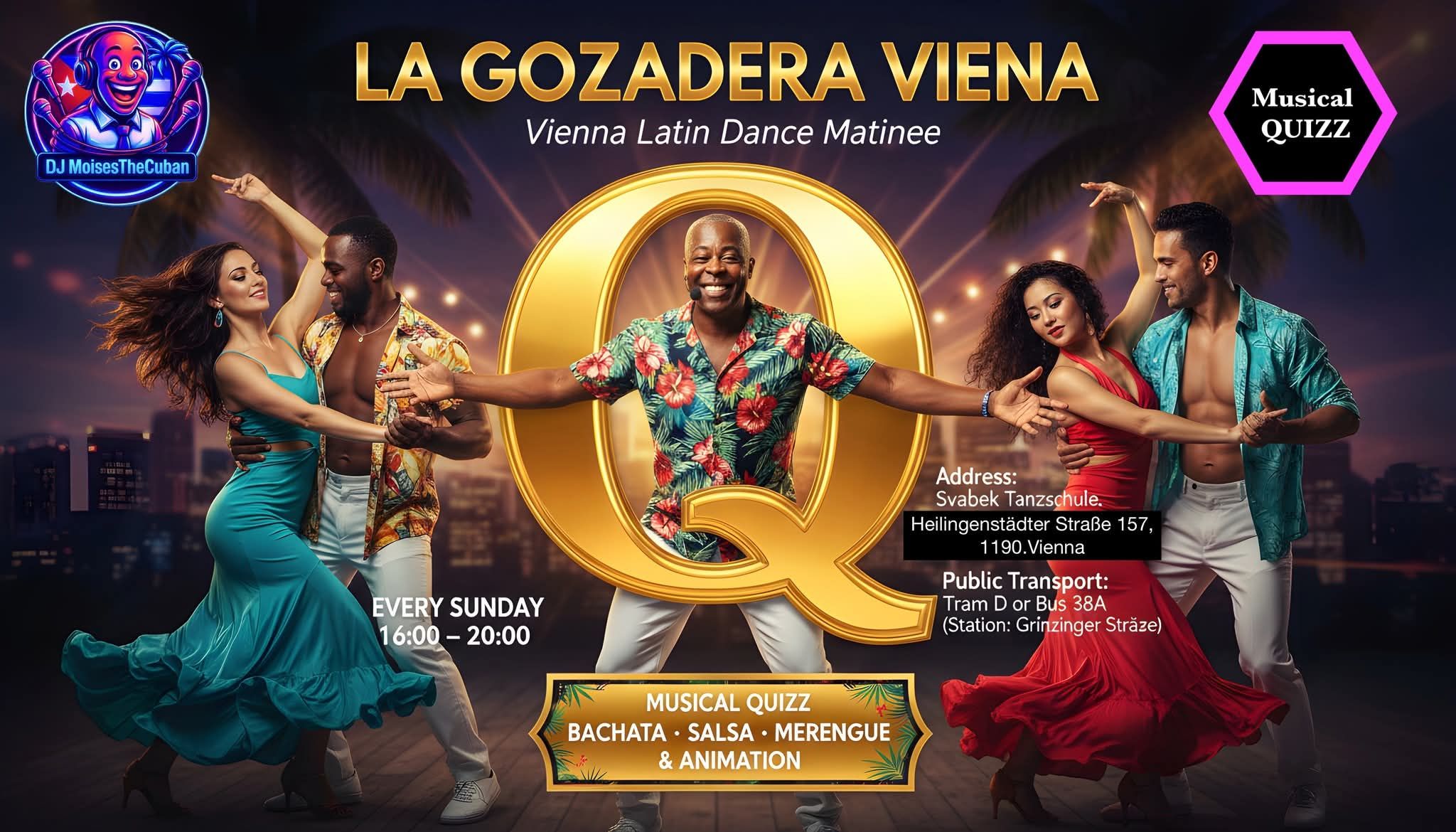 YOUR SUNDAY LATIN PARTY IN VIENNA