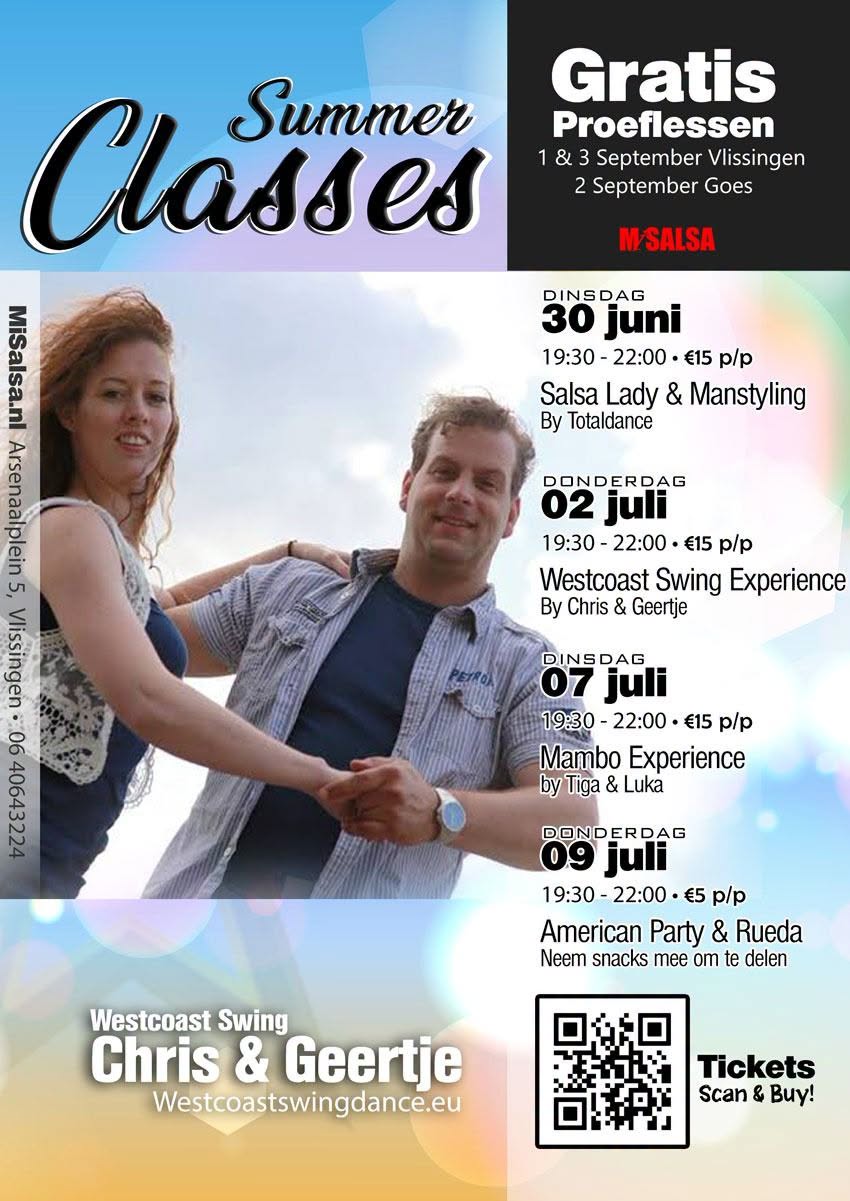 Summer Class, Westcoastswing, Chris & Geertje