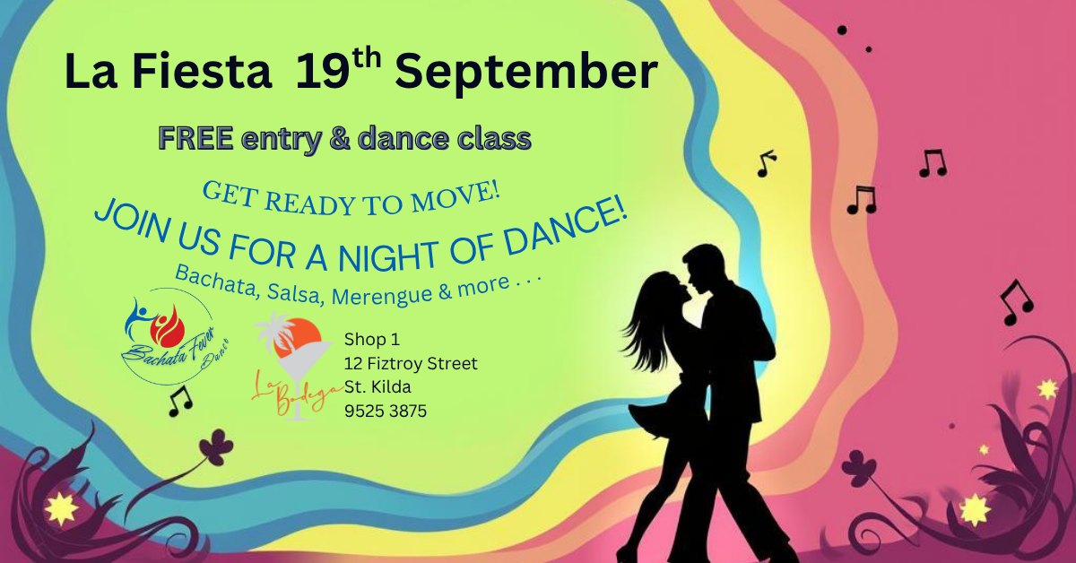LA FIESTA Bachata Fever Friday Night Social Dancing