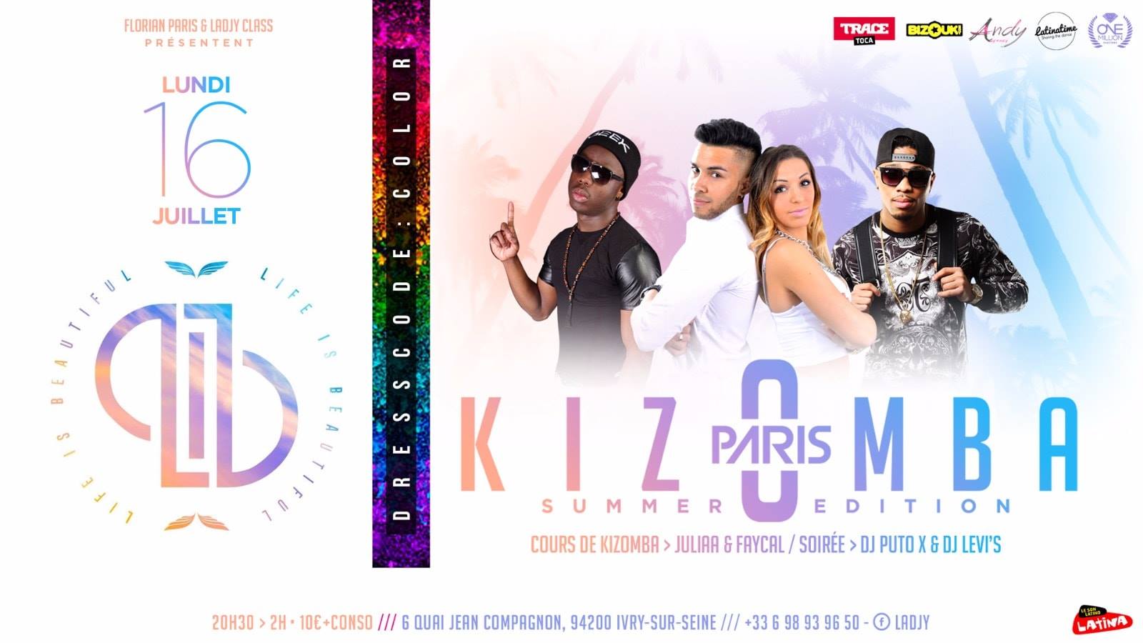 Libertalia Kizomba Monday - Dj Puto X&Dj Levi's Faycal&Julia