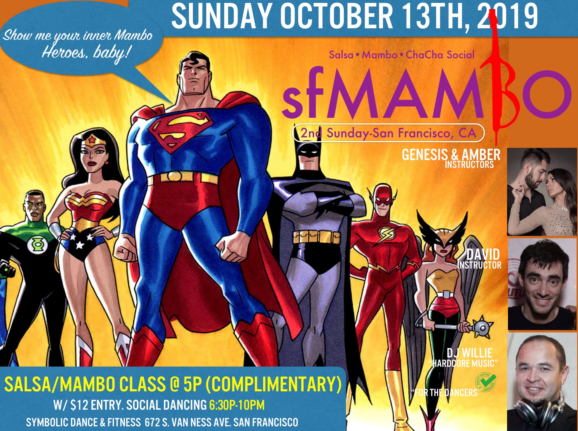 SF Mambo Social-October-Sunday 10 13 19