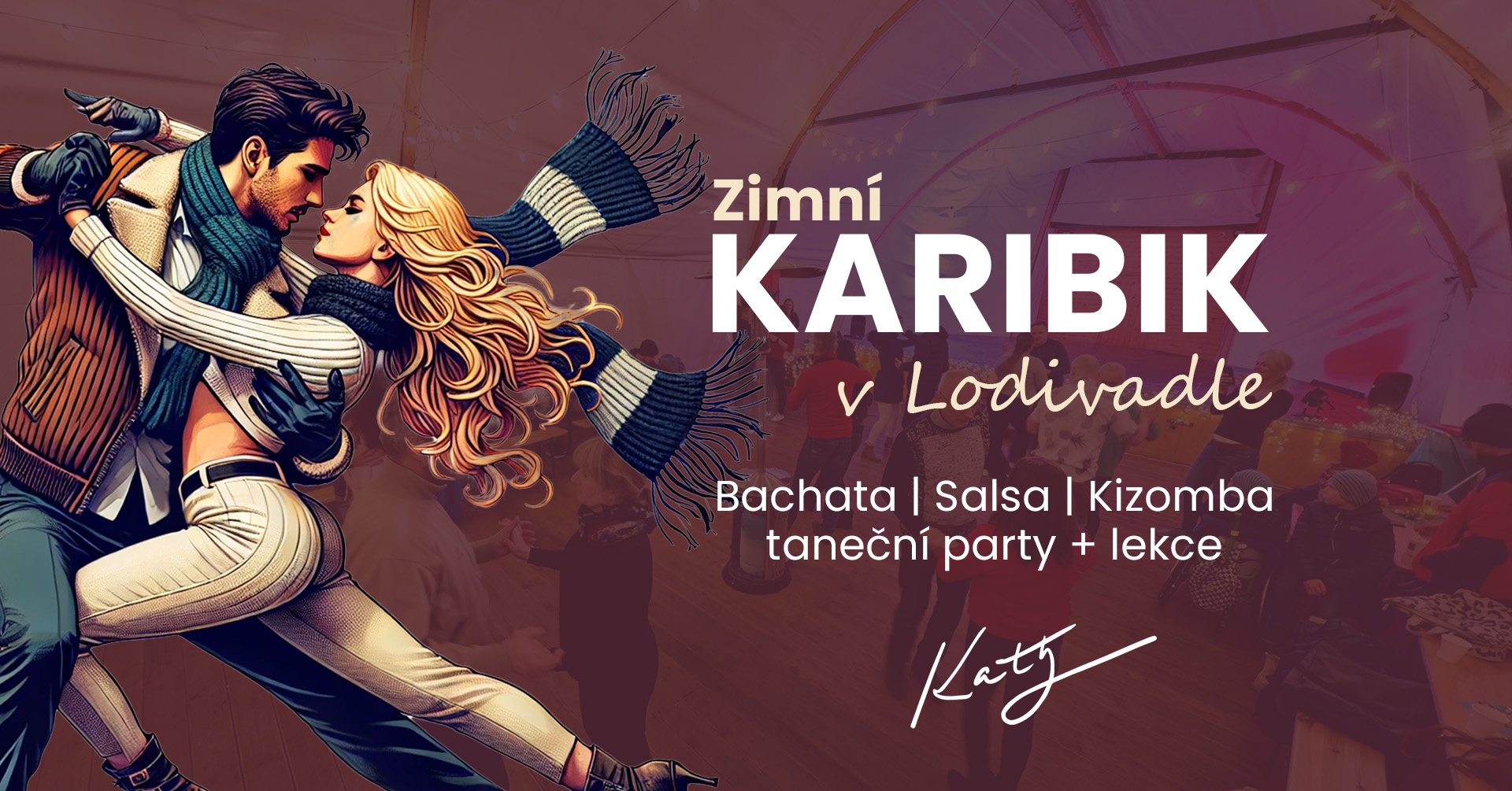 Zimní Karibik v Lodivadle Salsa, Bachata, Kizomba