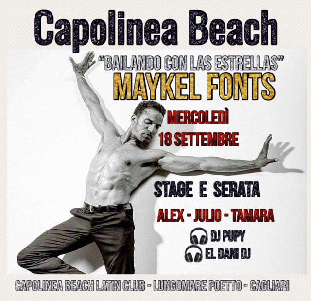 Maykel Fonts al Capolinea Beach - Mercoledì 18 Settembre 2019