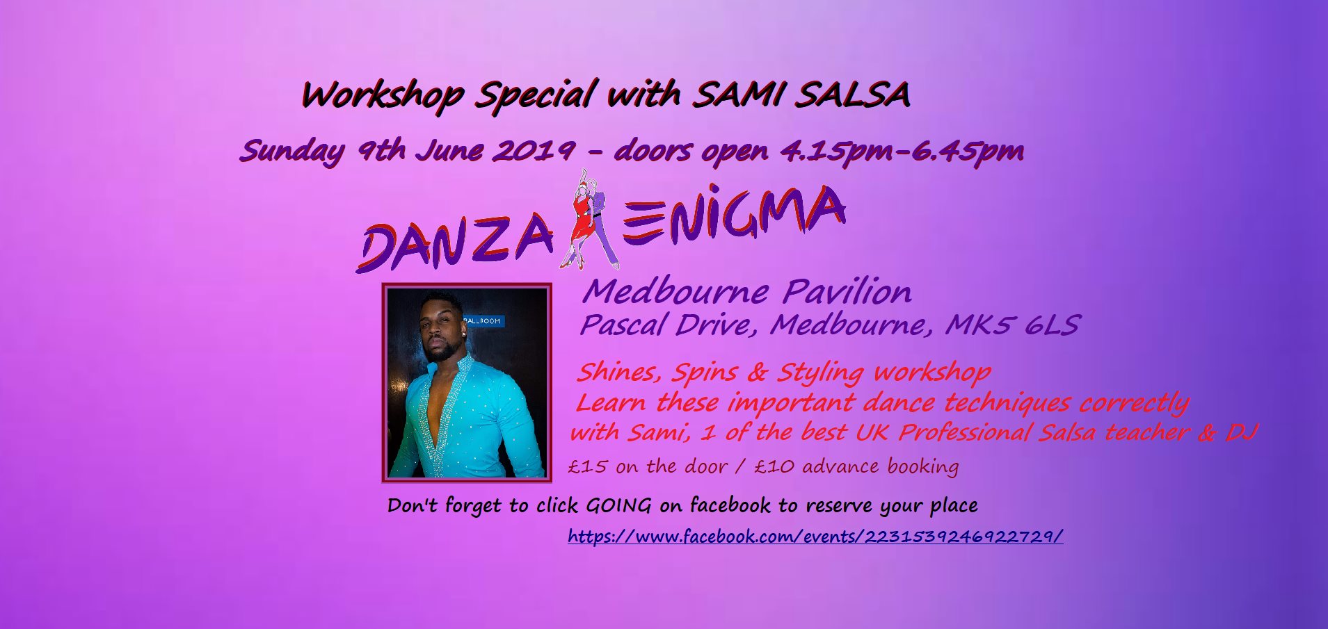 Special Shines & Styling Workshop with Sami Salsa