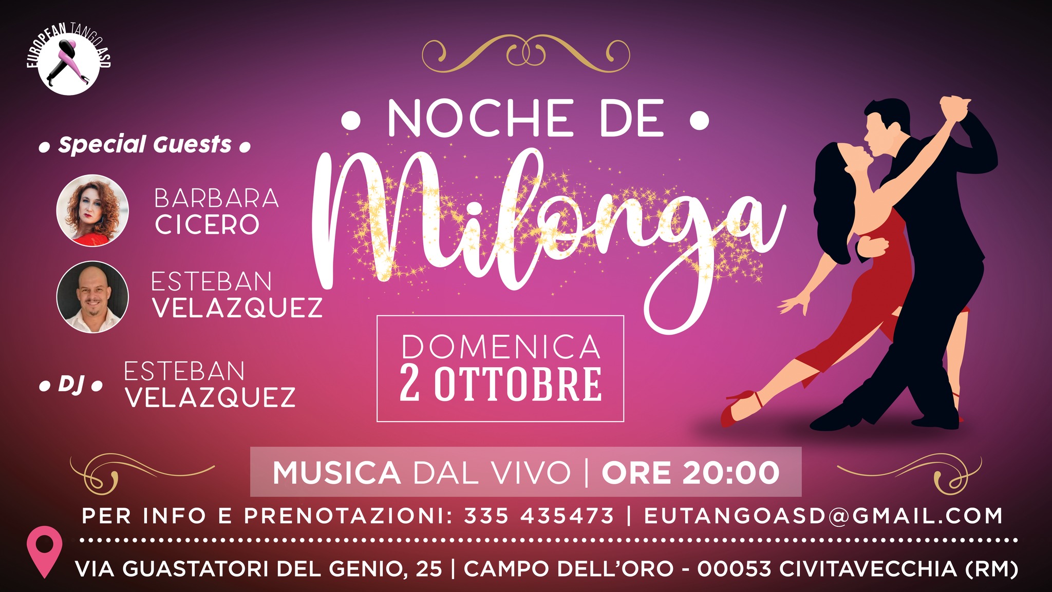 Open Day & Milonga con Apericena