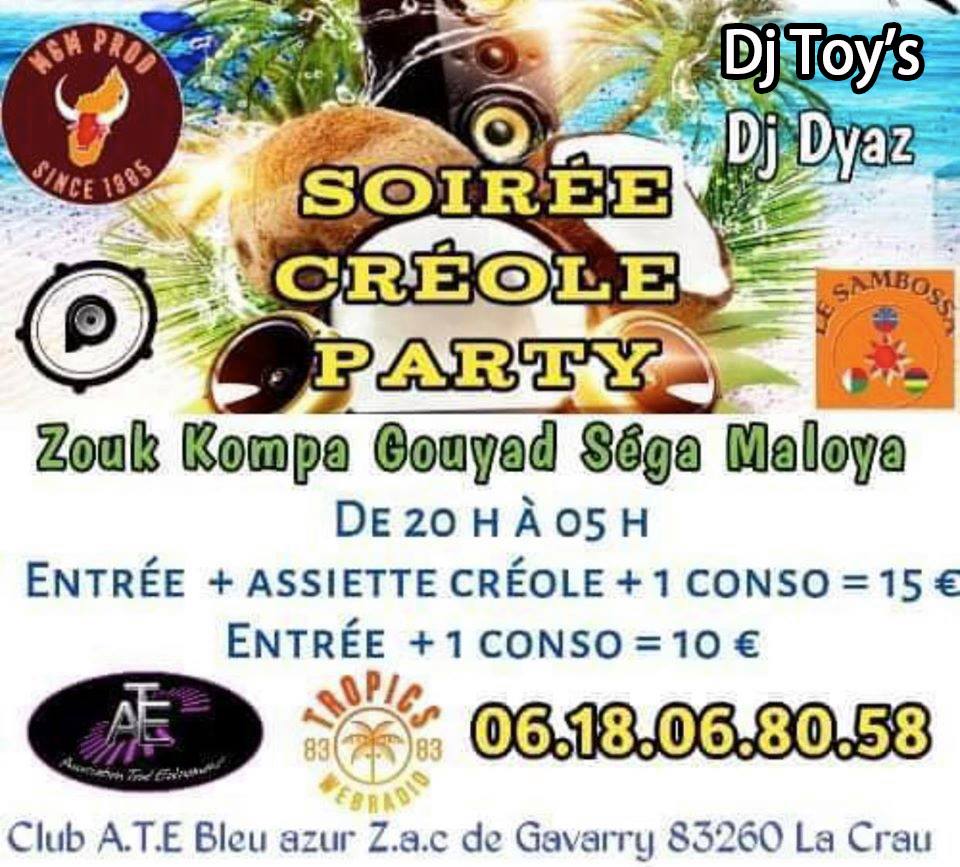 ♪♪♪ Zouk kréol Party ! ♪♪♪