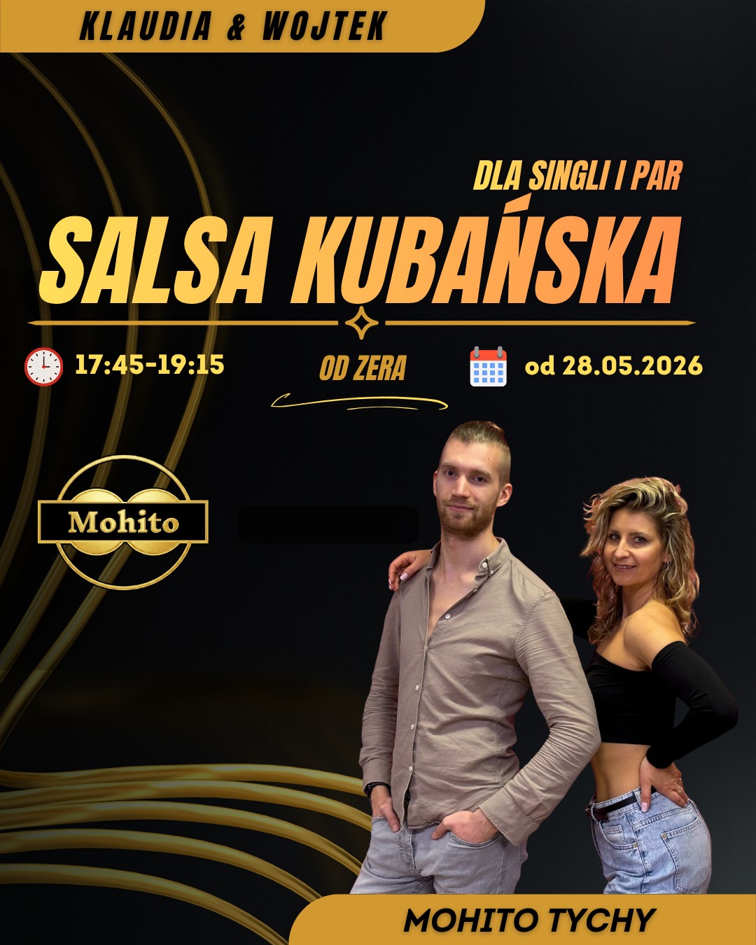 Nowy kurs! Salsa Kubańska od zera, dla Singli i Par