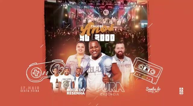 Samba do Amigo Meu • Pura Cadência • Elas na lista Free até 22h