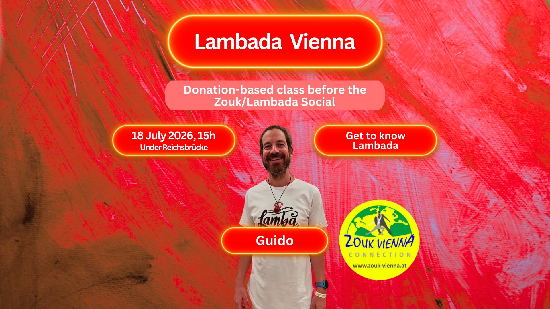 ๐ด Discover Lambada in Vienna! ๐๐บ Brazilian energy, connection, music and community