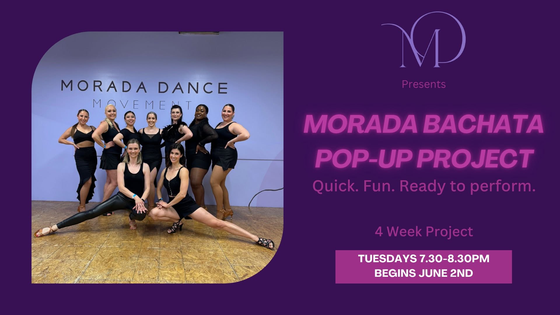 Bachata Shines: 4 Week Mini Pop Up Project