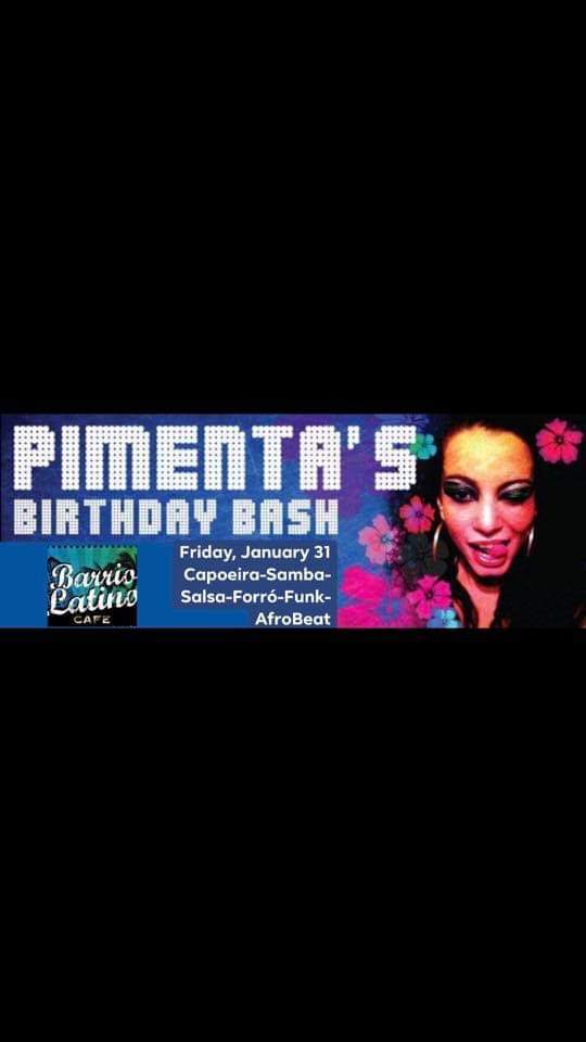 LATIN PARTY + Pimenta’s Birthday Bash