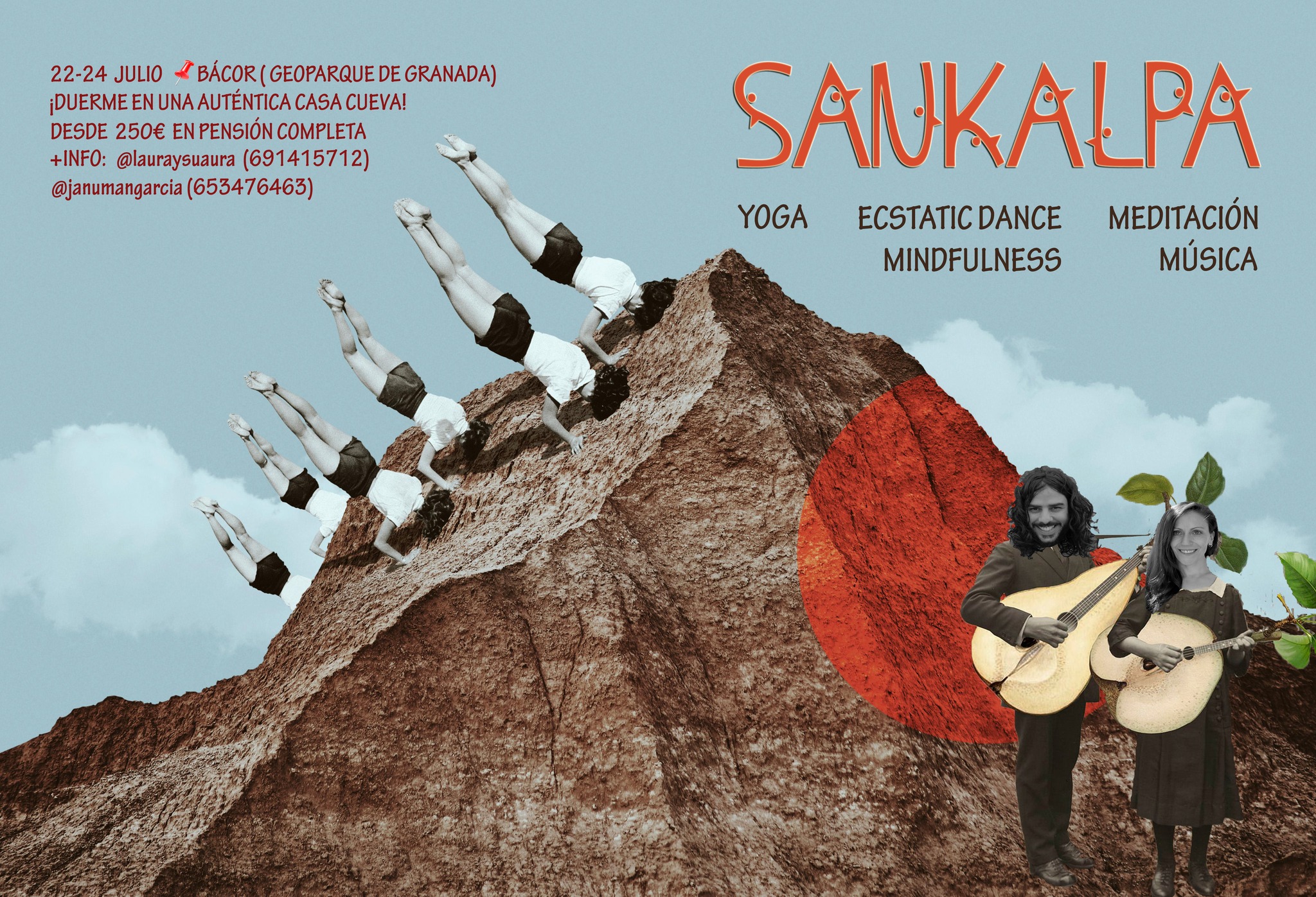 SANKALPA "Granada" - Una intención, un deseo bailado... Yoga, Ecstatic dance y mucho más.