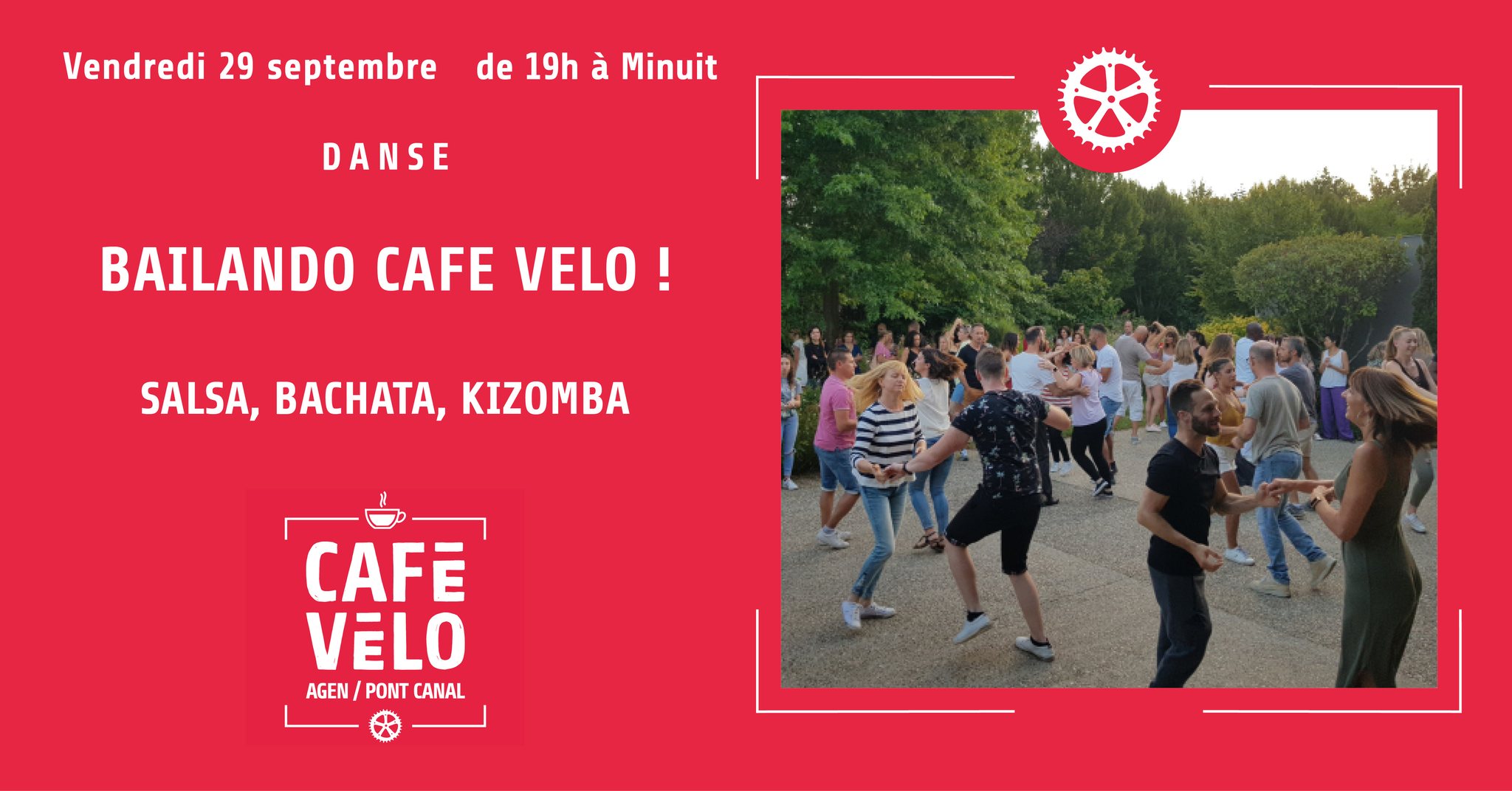 Bailando Café vélo - Salsa, Bachata, Kizomba !