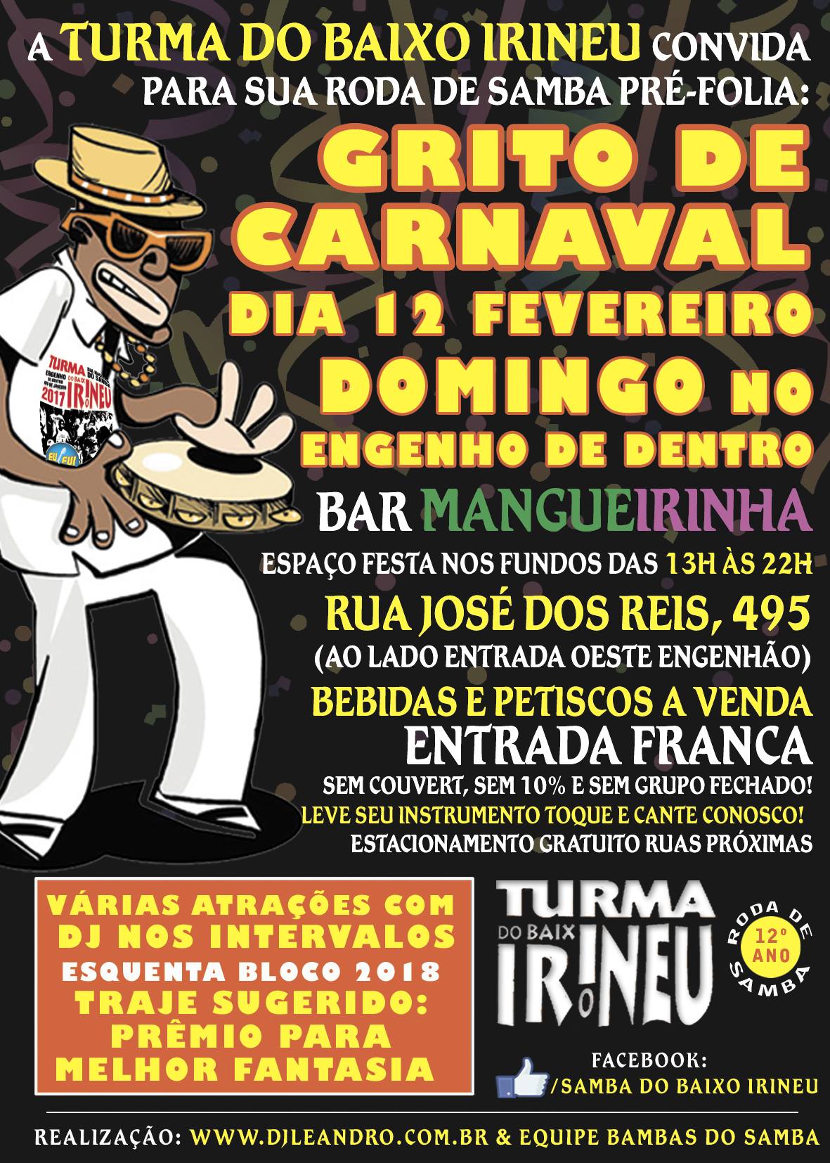 Grito de Carnaval Samba do Baixo Irineu