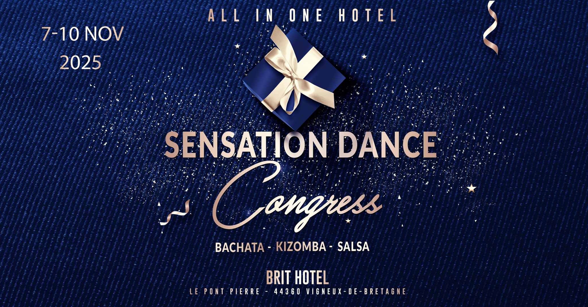Sensation Dance Congress 2025 Kizomba - Bachata - Salsa