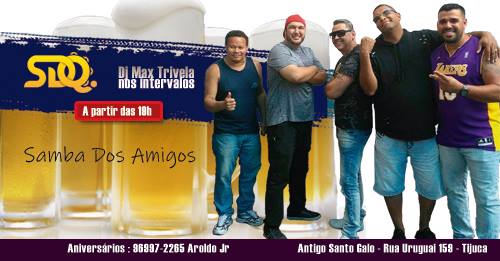 Samba dos Amigos Sua Prézinha da sexta