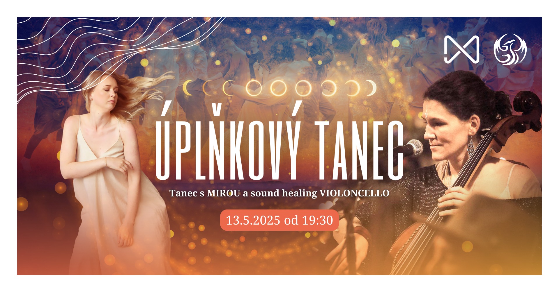 ÚPLŇKOVÝ TANEC s MIROU a sound healing violoncello