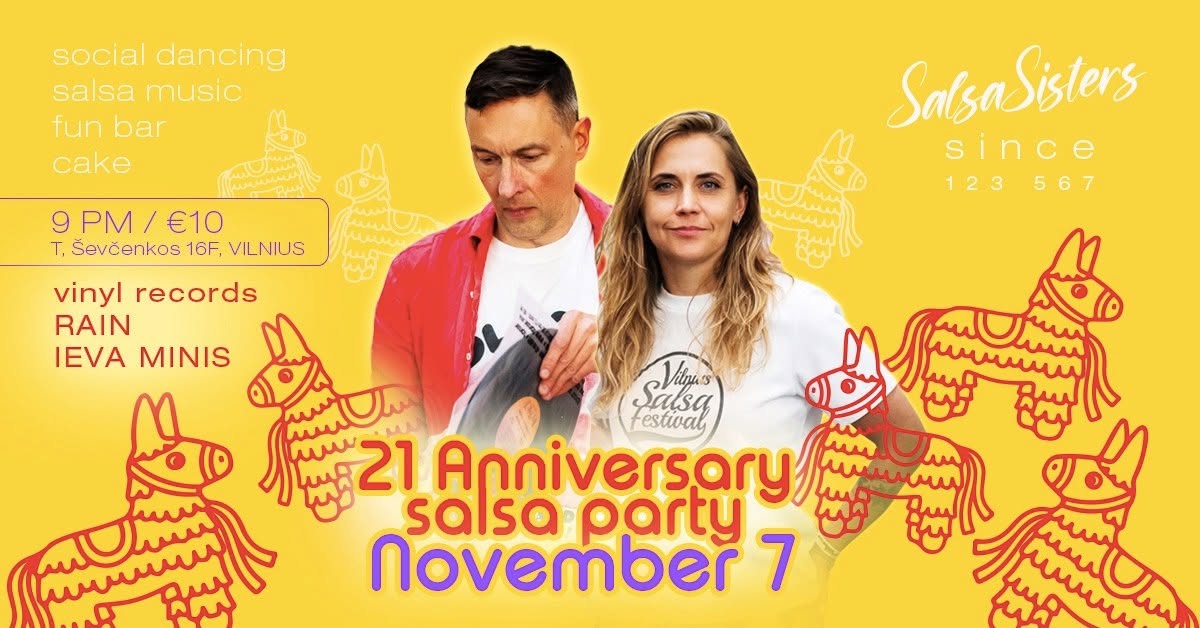 SalsaSisters 21st Anniversary
