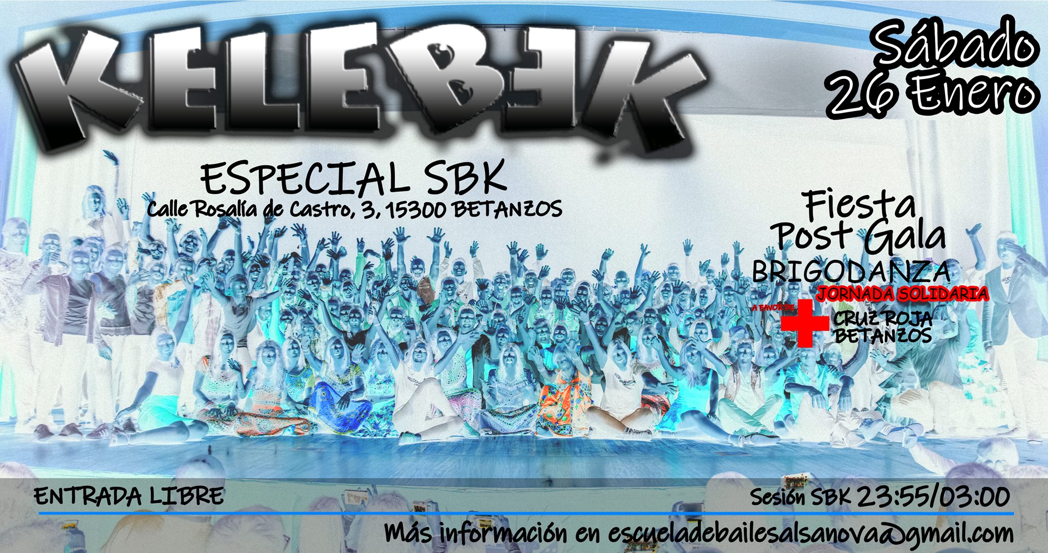 Kelebek Especial SBK. Fiesta post Gala BrigoDanza.