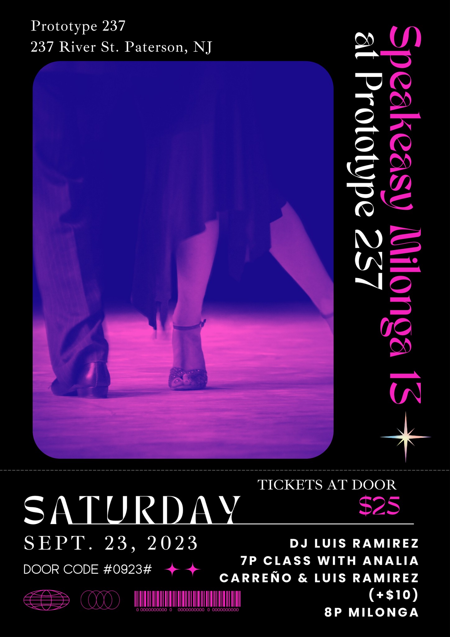 Speakeasy Milonga 13!