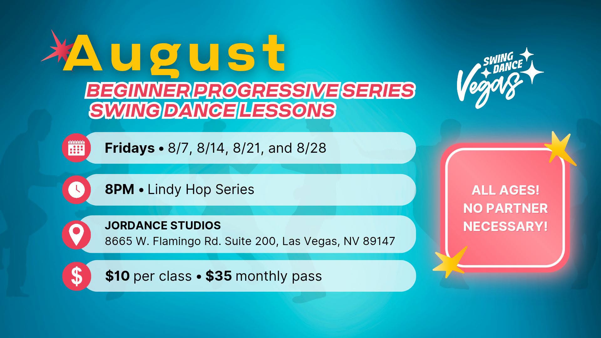 Beginner Progressive Series - Swing Dance Lessons