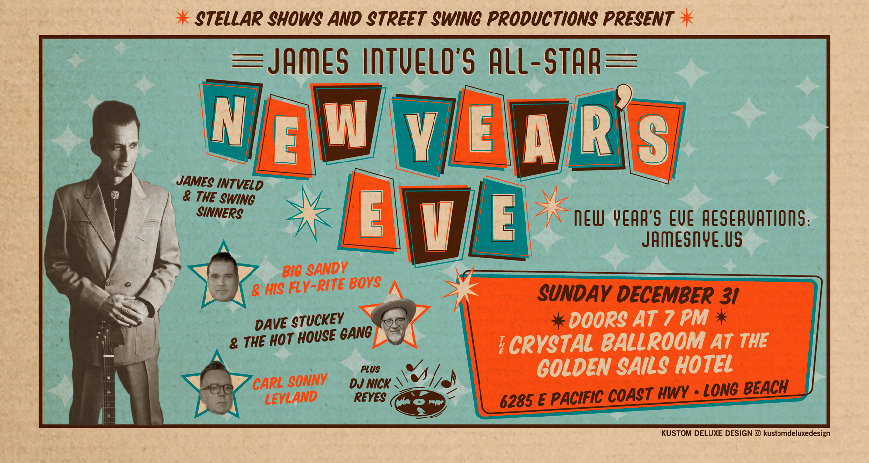 James Intveld's All-Star New Year's Eve Party!
