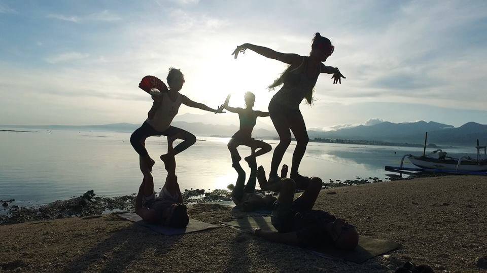 Acro Circus Creative Sunset Jam