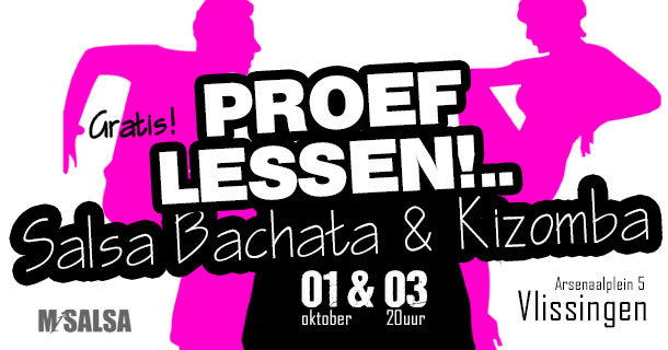 Gratis proeflessen 01 & 03 oktober 2024 π Salsa Bachata Kizomba