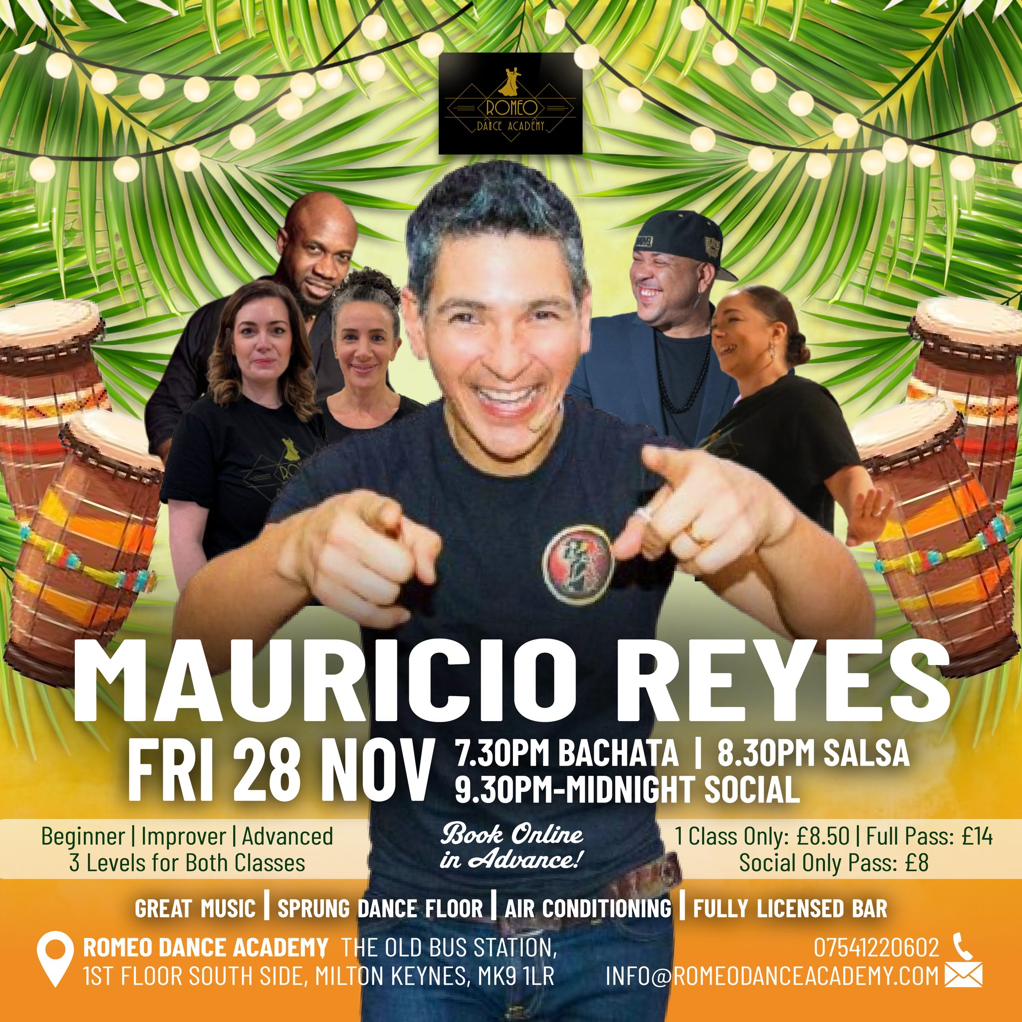 Friday's at Romeo's - Mauricio Reyes Night π