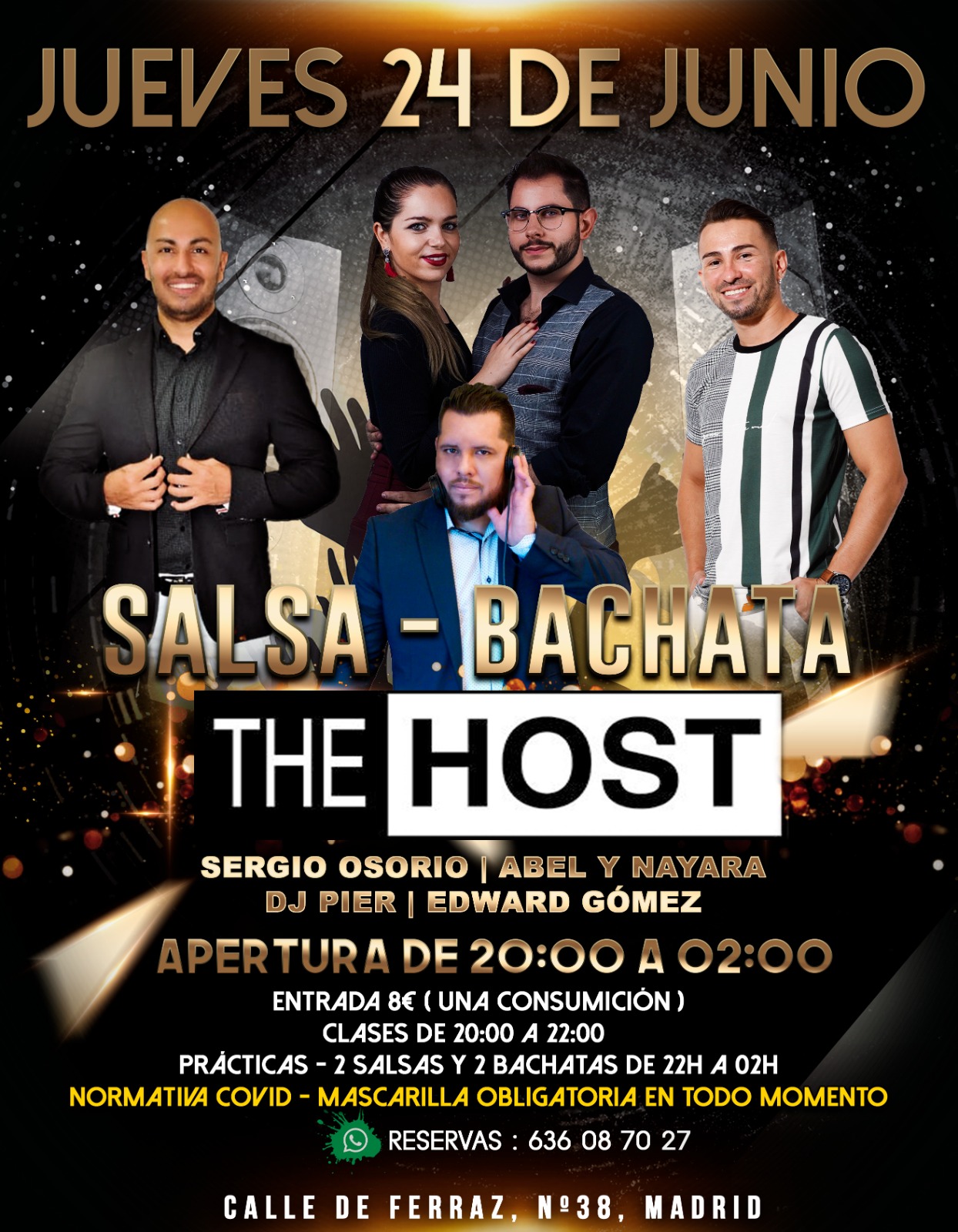 GRAN INAUGURACIรN SESIรN THE HOST JUEVES DE HOST - 24 DE JUNIO