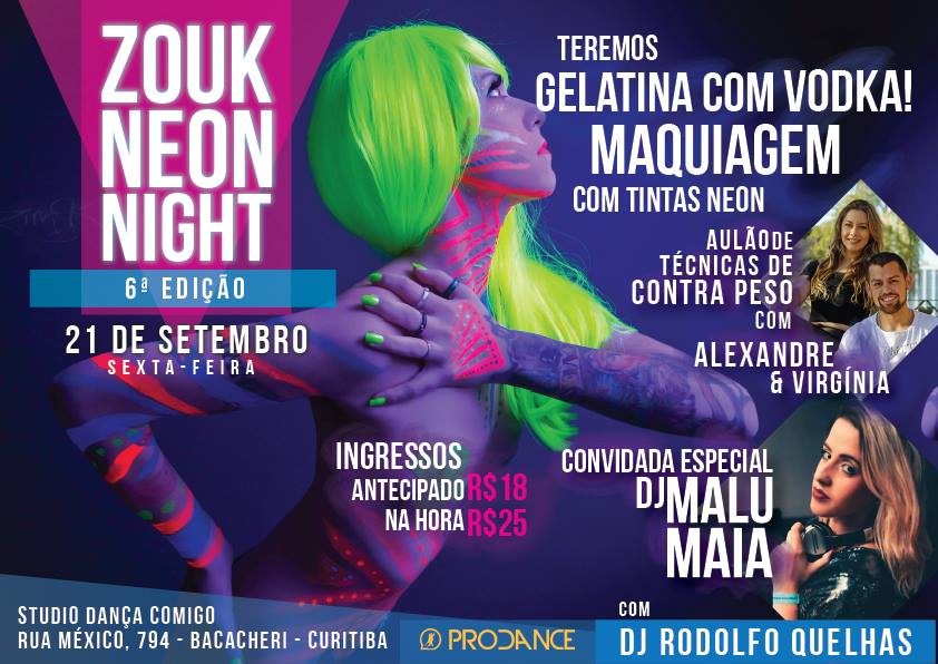 ZOUK NEON NIGHT - 6ª Edição
