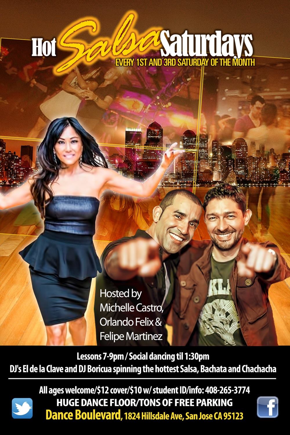 Hot Salsa Saturday...APRIL 5TH!