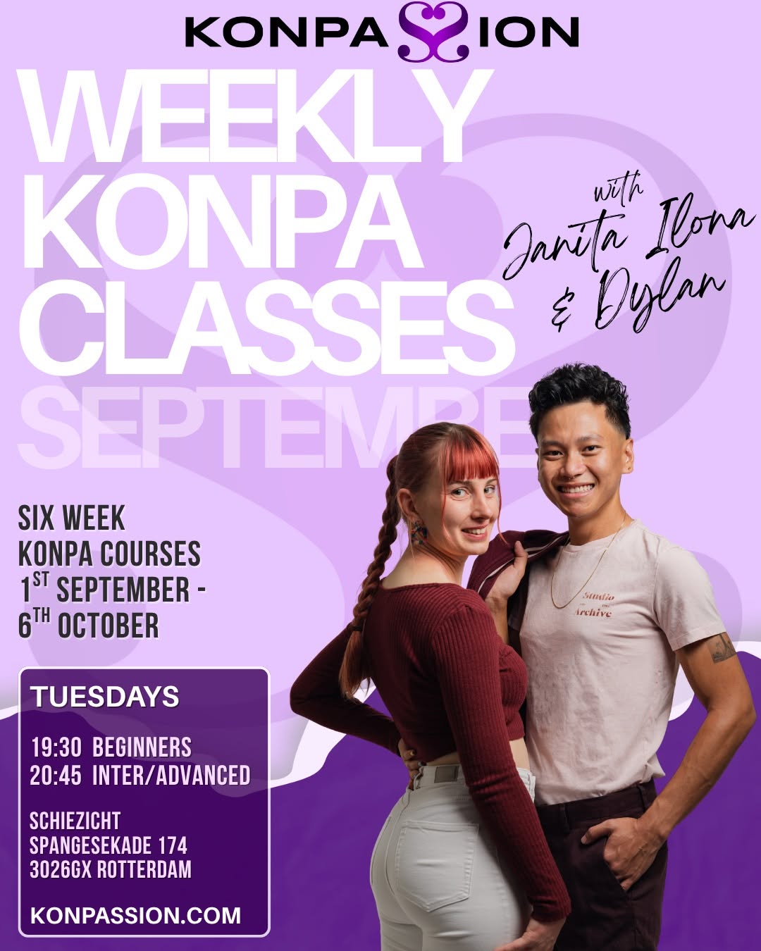 Konpassion Six Week Konpa Courses September Start