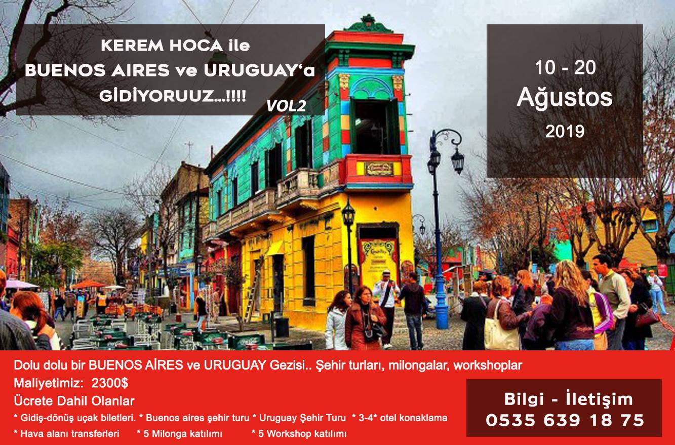 Kerem Hoca ile Buenos Aires'e Gidiyoruz! VOL2