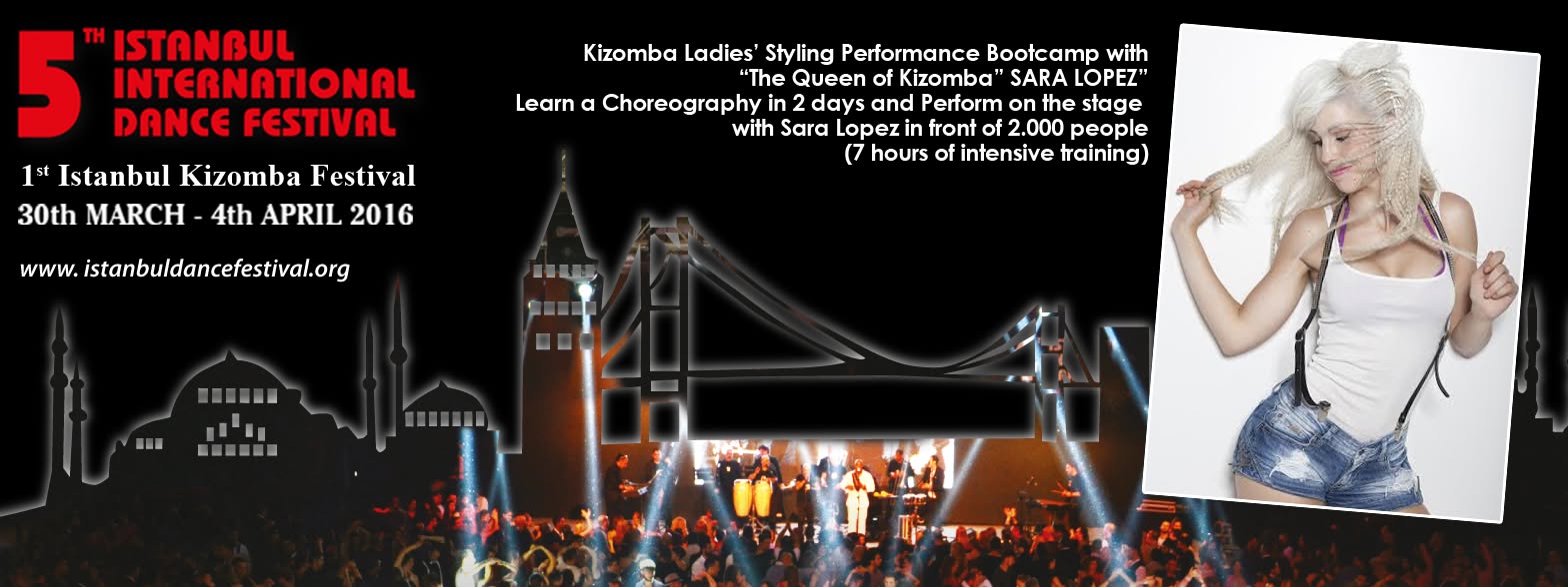 Sara Lopez Kizomba Ladies' Style Choreography Bootcamp at Istanbul Int.Dance Festival