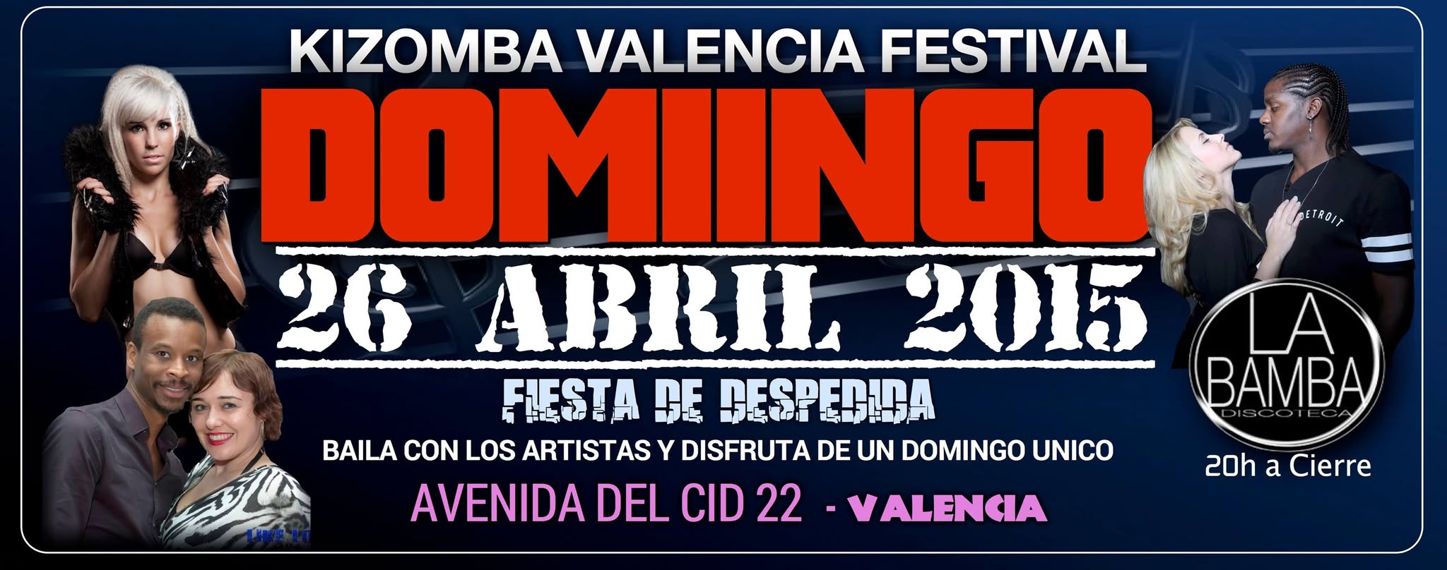 FIESTA JUEVES Y DOMINGO!! Kizomba Valencia