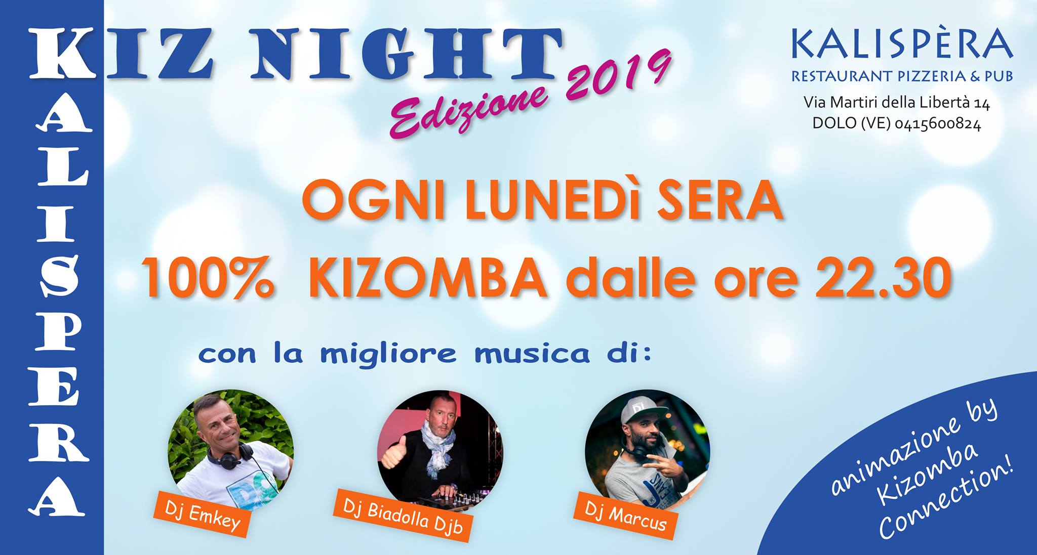 28 Gennaio 2019 KIZNight Al Kalispera