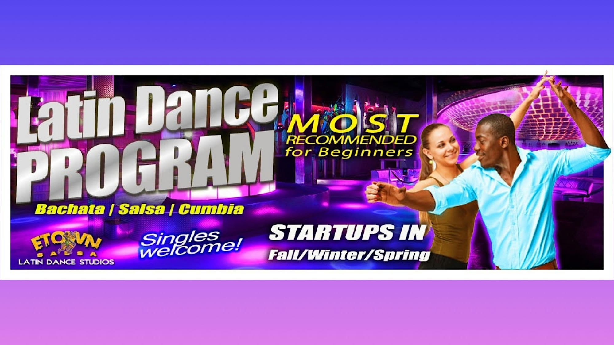 LATIN DANCE PROGRAM (10 WEEKS) FOR BEGINNERS
