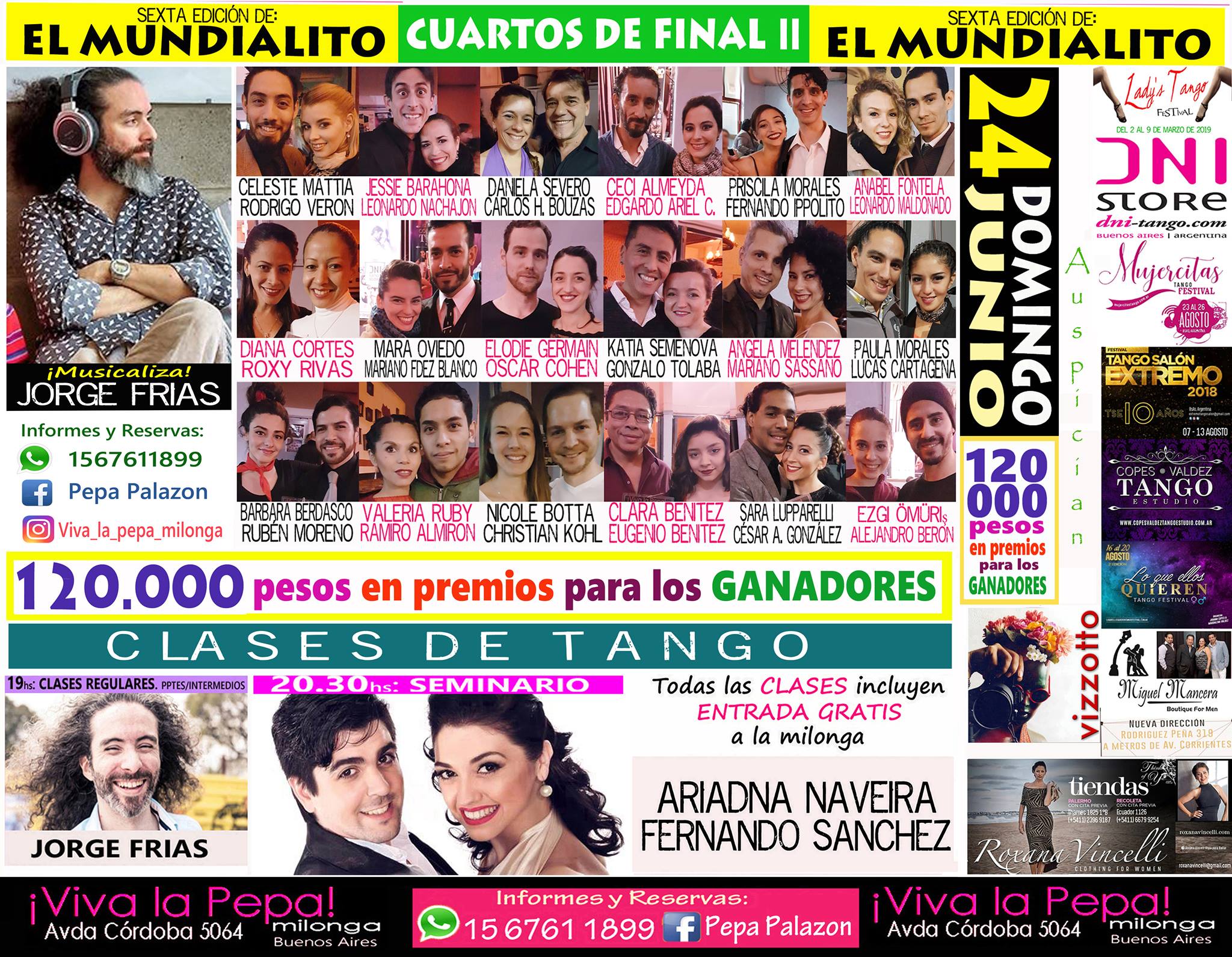 Este Domingo 24 6 2os y últimos Cuartos De FINAL del Mundialito!