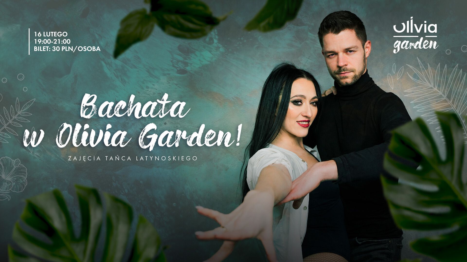 Bachata w Olivia Garden! · Zajęcia tańca latynoskiego! 🌺