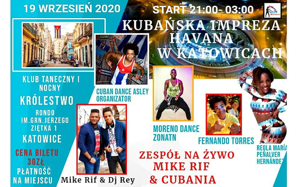 Kubańska impreza Hawana w Katowicach