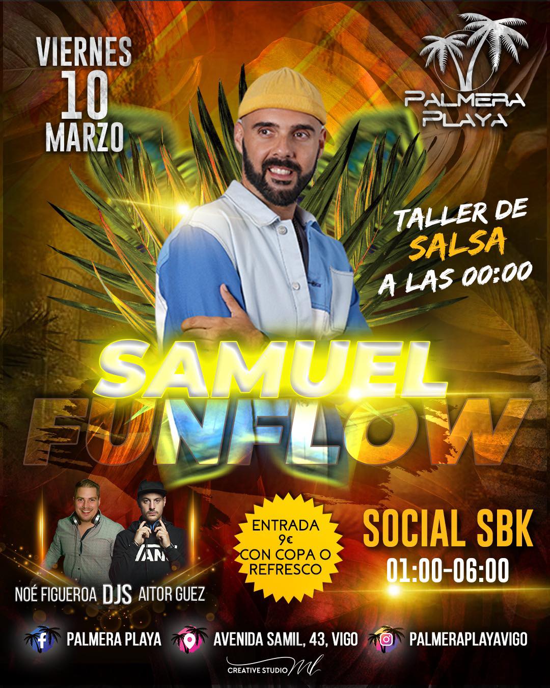 Samuel FunFlow en Palmera Playa!